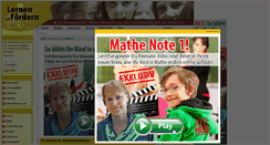 Desktop Screenshot of lernen-und-foerdern.com